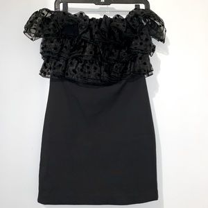 Zara black mini dress🖤